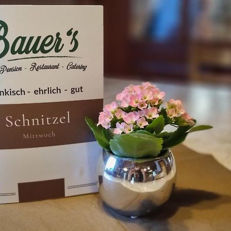 Bauer'S Pension-Restaurant-Catering Grosshabersdorf Экстерьер фото