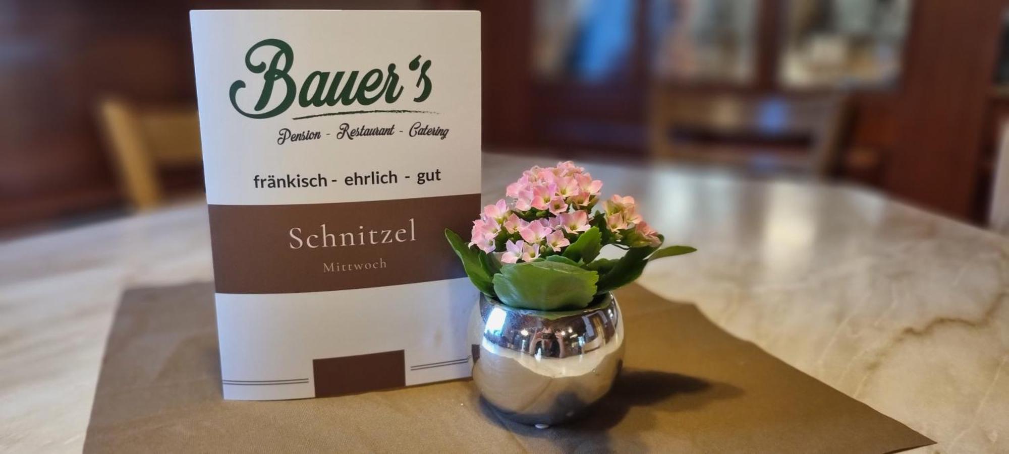 Bauer'S Pension-Restaurant-Catering Grosshabersdorf Экстерьер фото